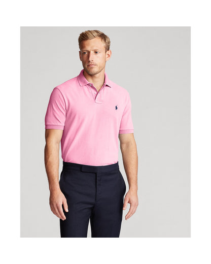 Custom Slim Fit Mesh Polo Shirt