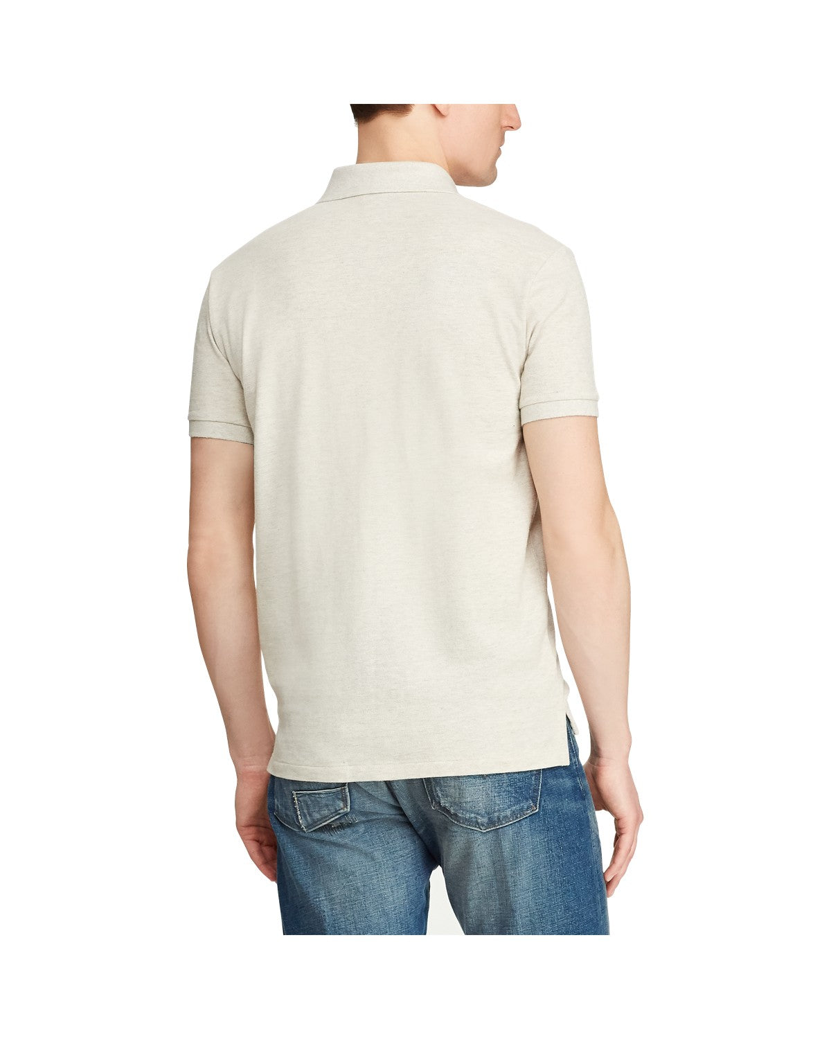 Custom Slim Fit Mesh Polo Shirt