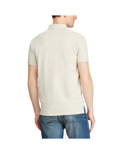 Custom Slim Fit Mesh Polo Shirt