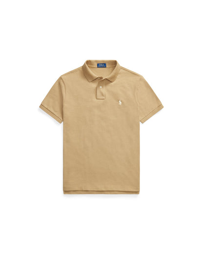 Custom Slim Fit Mesh Polo Shirt