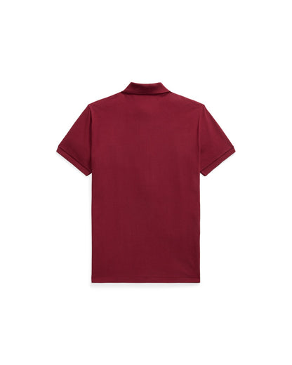 Custom Slim Fit Mesh Polo Shirt