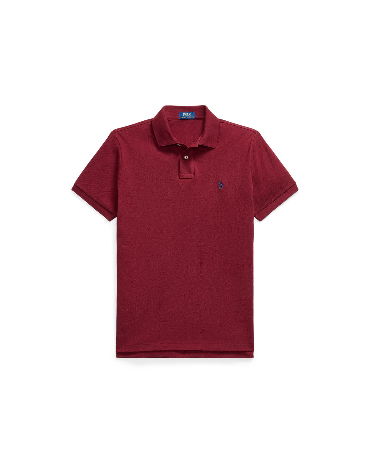 Custom Slim Fit Mesh Polo Shirt