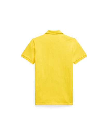 Custom Slim Fit Mesh Polo Shirt
