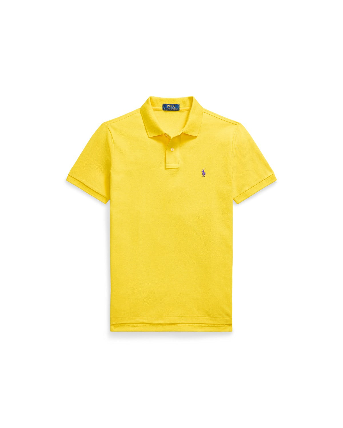 Custom Slim Fit Mesh Polo Shirt