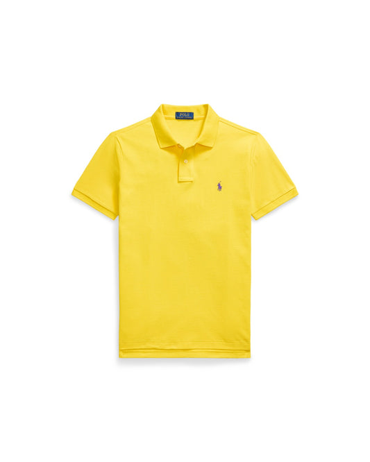 Custom Slim Fit Mesh Polo Shirt