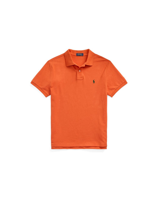 Custom Slim Fit Mesh Polo Shirt