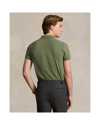 Custom Slim Fit Mesh Polo Shirt