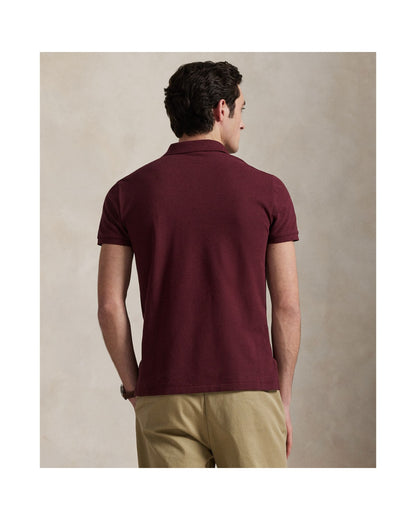 Custom Slim Fit Mesh Polo Shirt