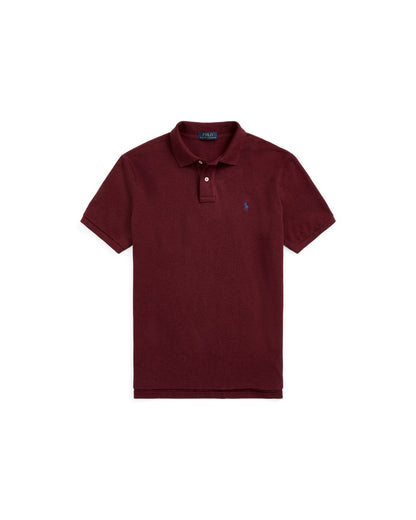 Custom Slim Fit Mesh Polo Shirt