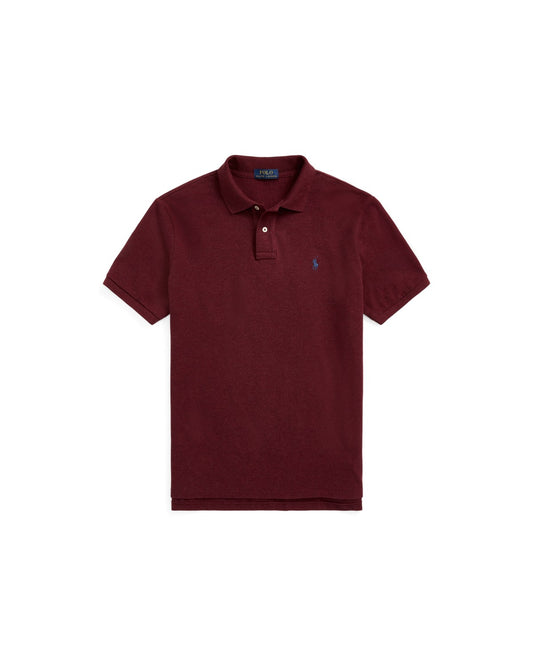 Custom Slim Fit Mesh Polo Shirt