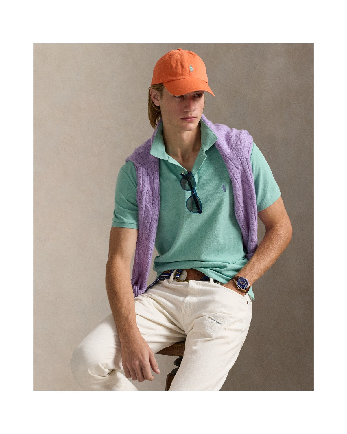 Custom Slim Fit Mesh Polo Shirt