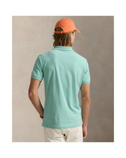 Custom Slim Fit Mesh Polo Shirt