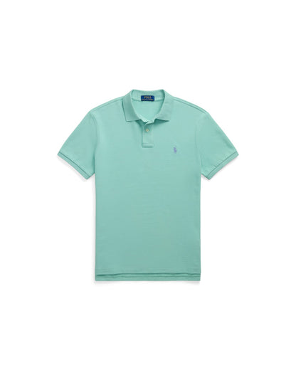 Custom Slim Fit Mesh Polo Shirt