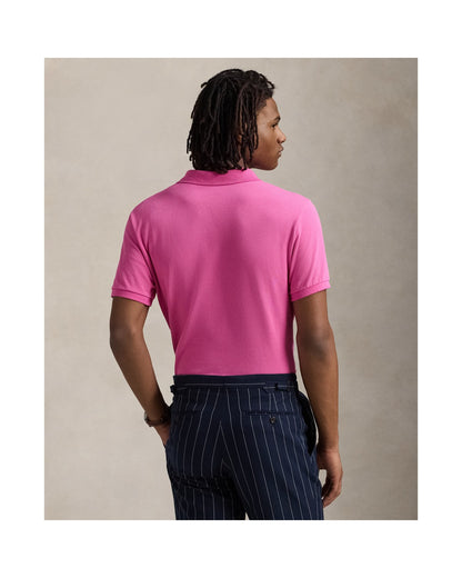 Custom Slim Fit Mesh Polo Shirt
