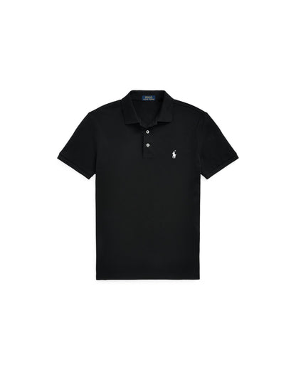 Custom Slim Fit Stretch Mesh Polo Shirt