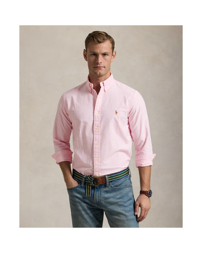 Custom Fit Striped Oxford Shirt