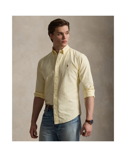 Custom Fit Striped Oxford Shirt