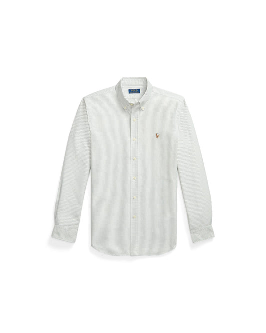 Custom Fit Striped Oxford Shirt