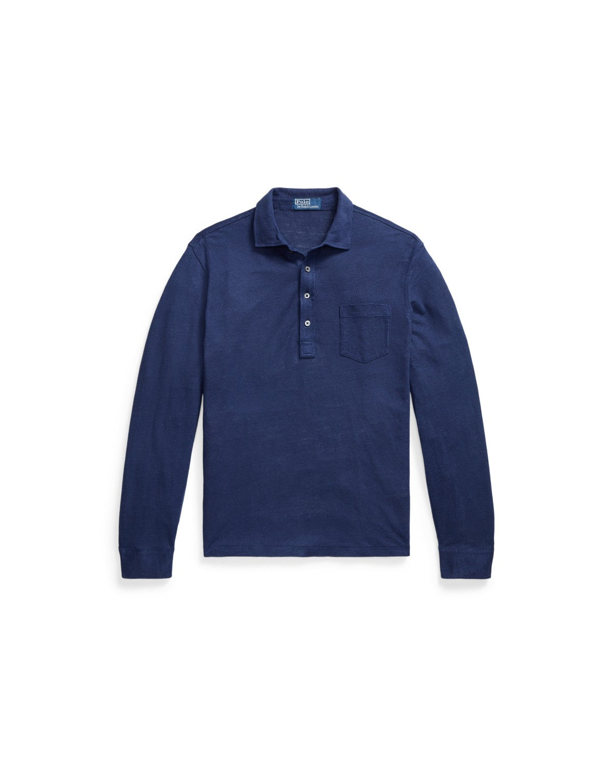 Linen Mesh Polo Shirt