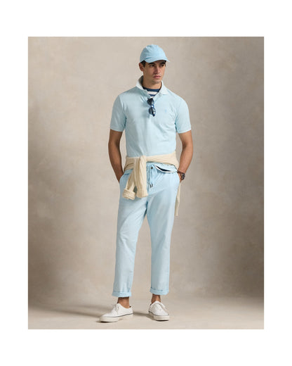 Classic Fit Mineral-Dyed Mesh Polo Shirt