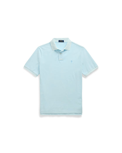 Classic Fit Mineral-Dyed Mesh Polo Shirt