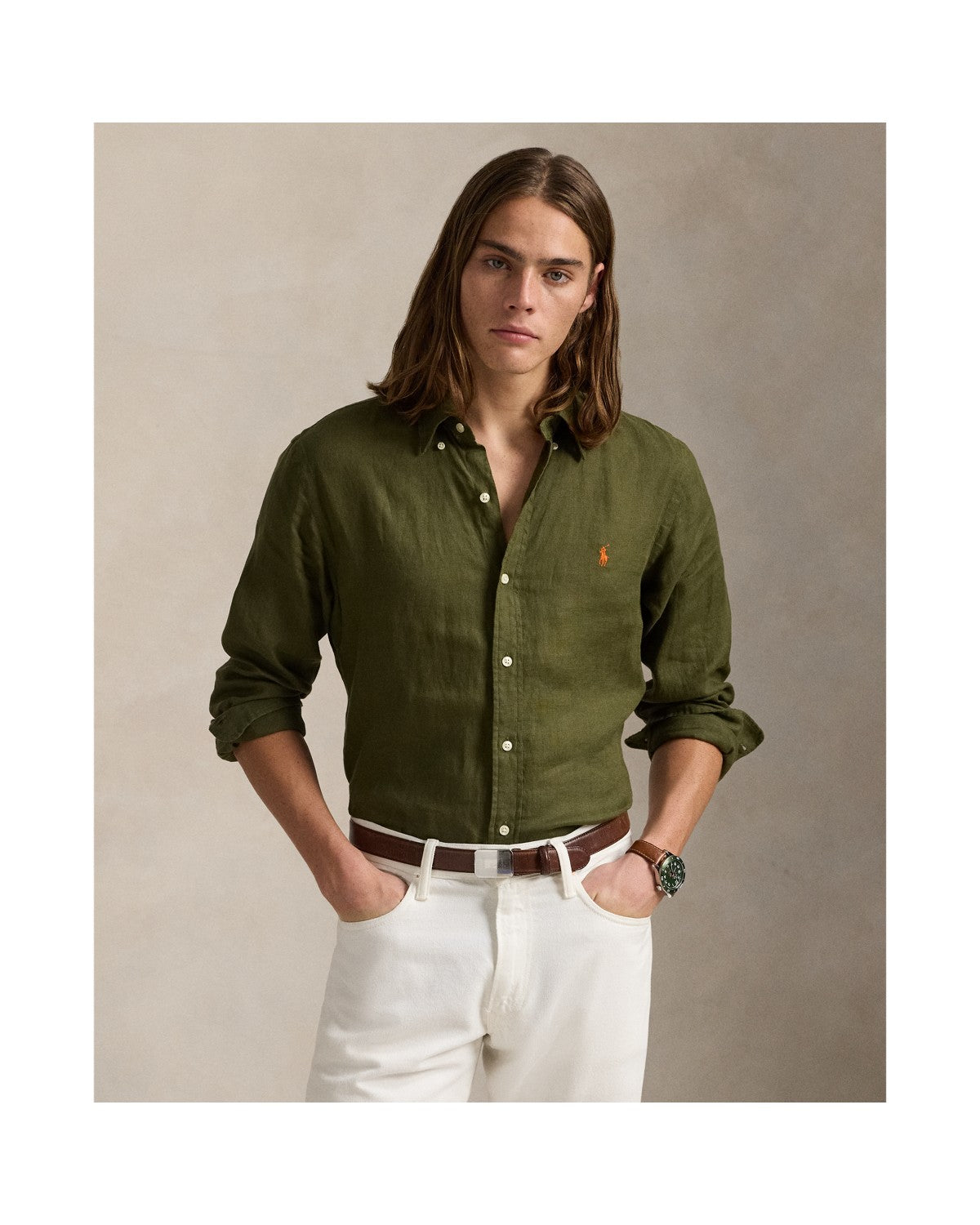 Custom Fit Linen Shirt
