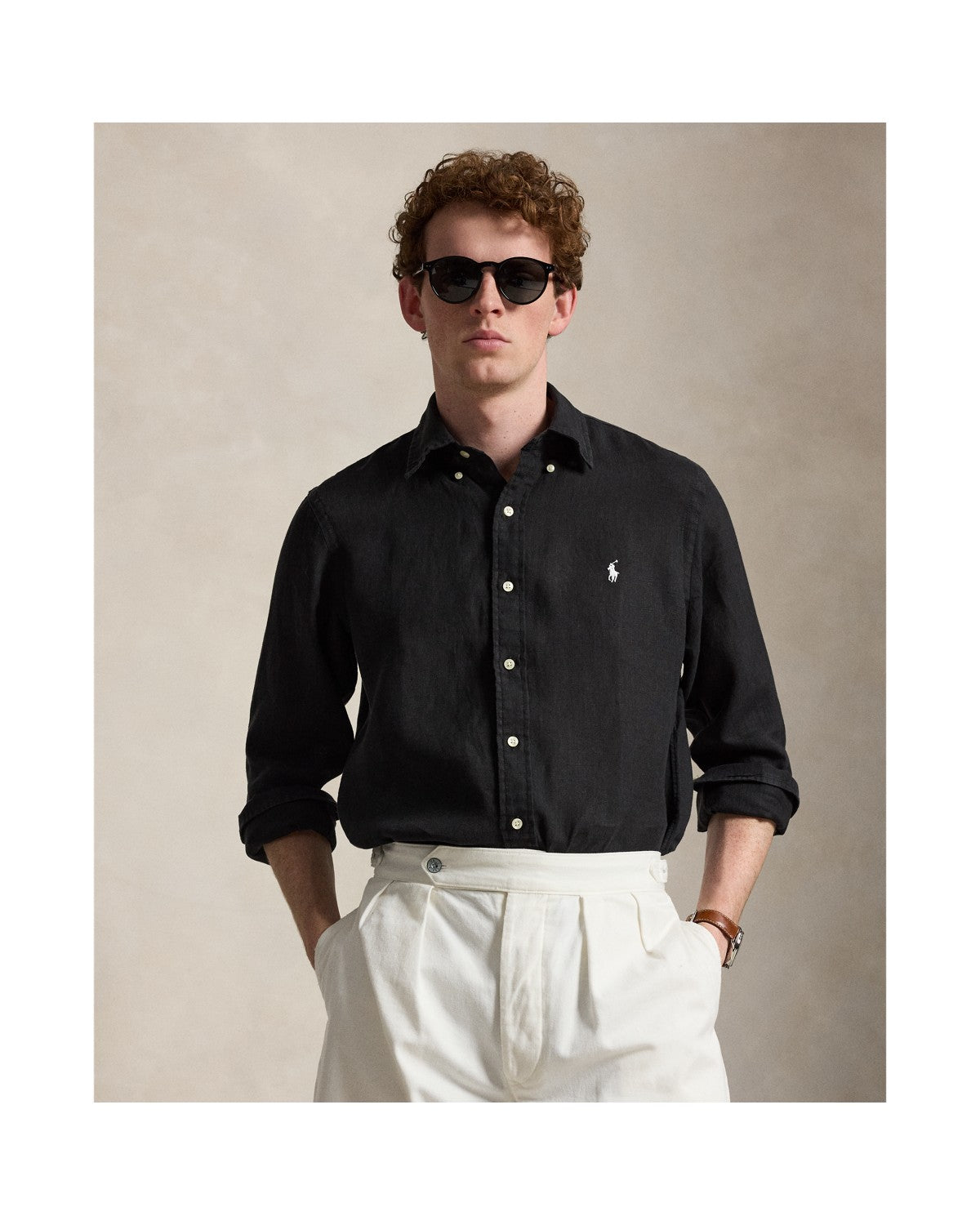 Custom Fit Linen Shirt