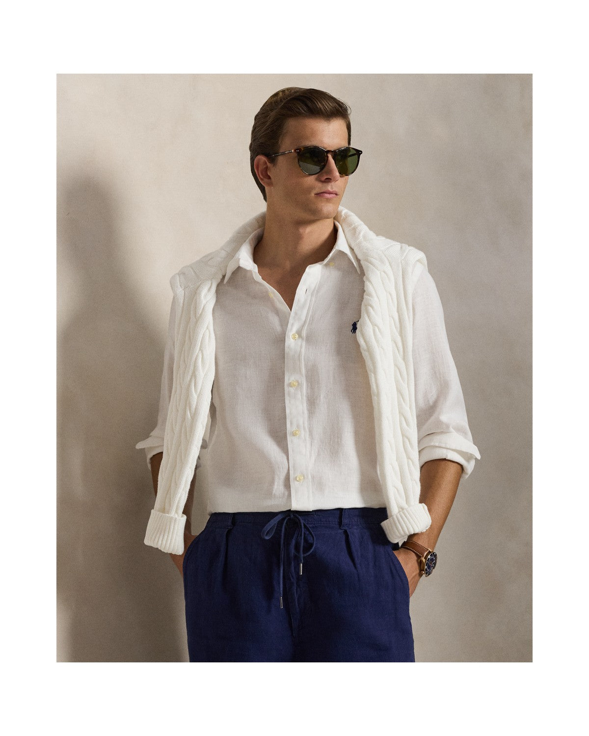 Custom Fit Linen Shirt