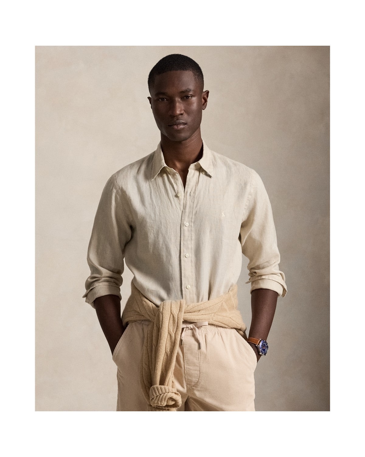 Custom Fit Linen Shirt