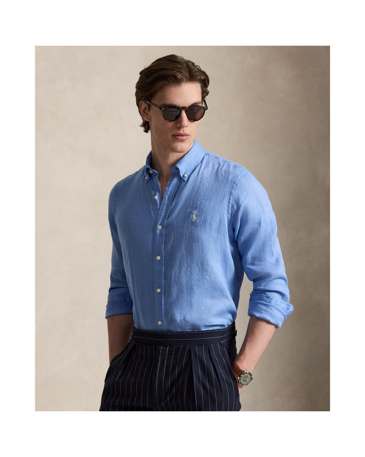 Custom Fit Linen Shirt