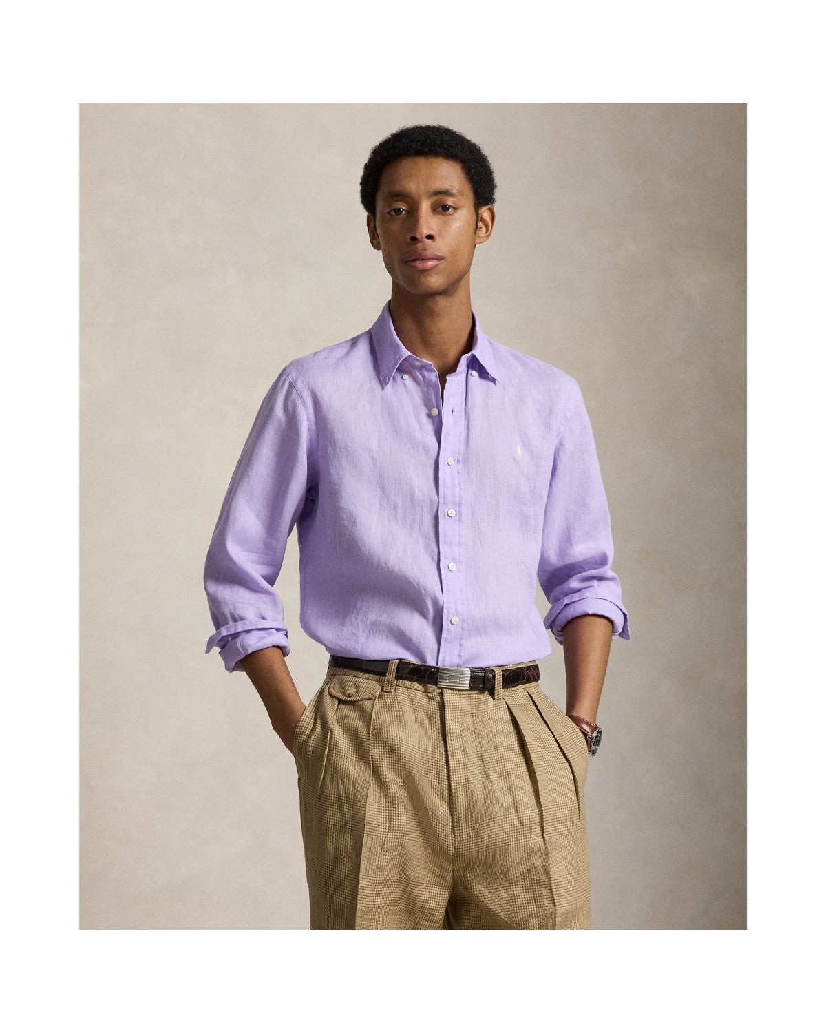 Custom Fit Linen Shirt