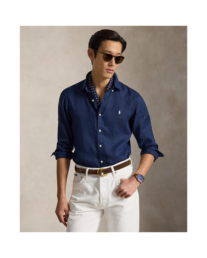 Slim Fit Linen Shirt