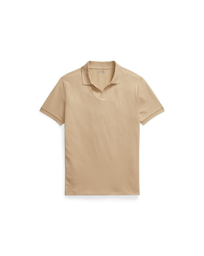 Custom Slim Fit Stretch Mesh Polo Shirt