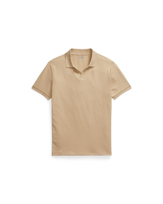 Custom Slim Fit Stretch Mesh Polo Shirt