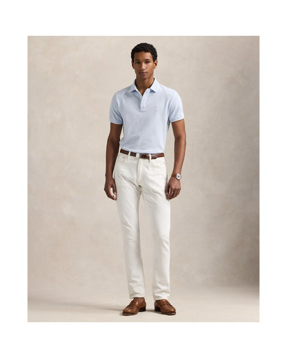 Classic Stretch Oxford Mesh Polo Shirt
