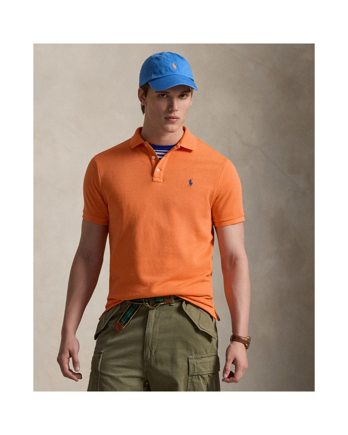 French Terry Polo Shirt