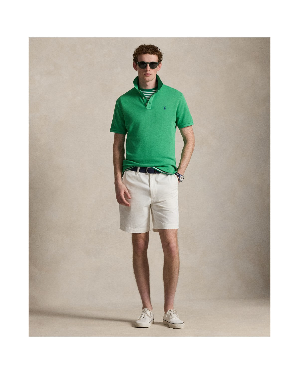 French Terry Polo Shirt