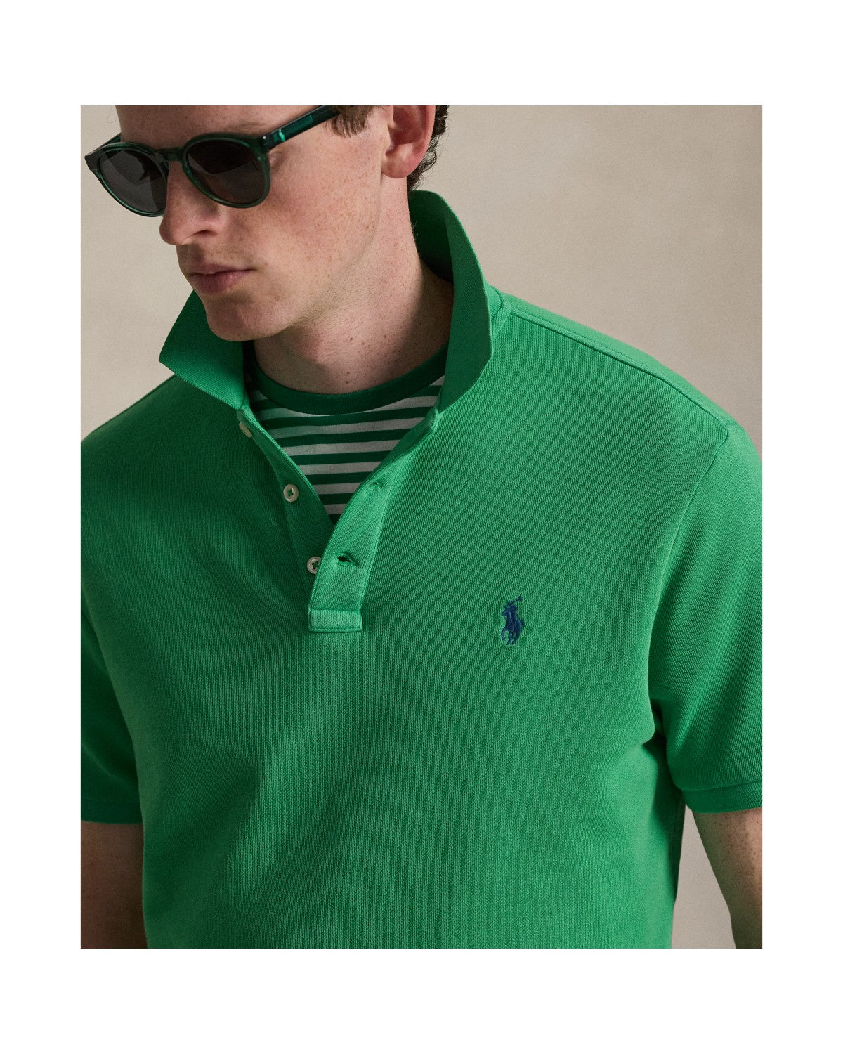 French Terry Polo Shirt