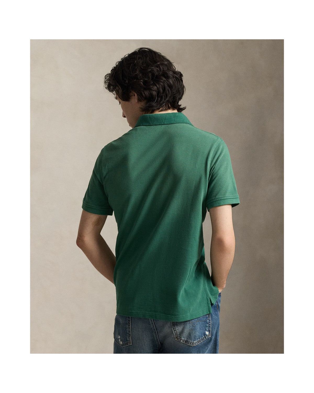 Classic Fit Truck-Appliquéd Polo Shirt