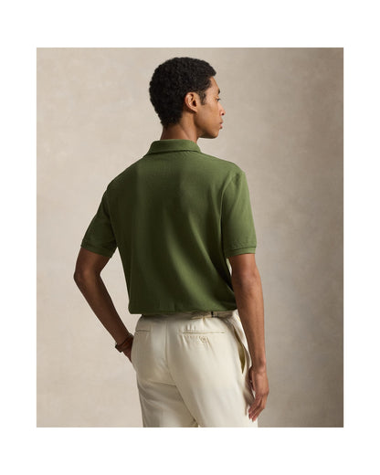 Classic Fit Triple-Pony Mesh Polo Shirt