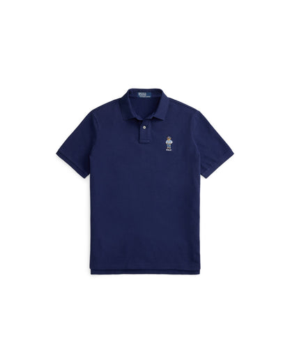 Classic Fit Polo Bear Mesh Polo Shirt