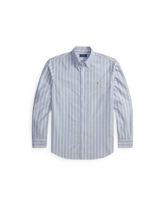 Custom Fit Striped Oxford Shirt