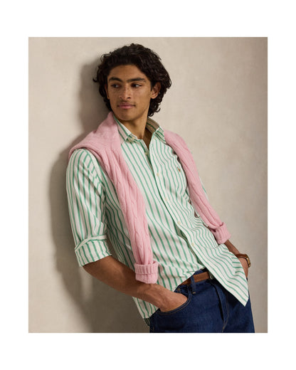 Custom Fit Striped Oxford Shirt