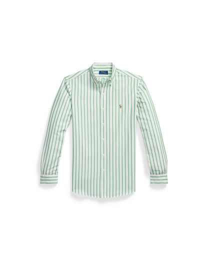 Slim Fit Striped Oxford Shirt