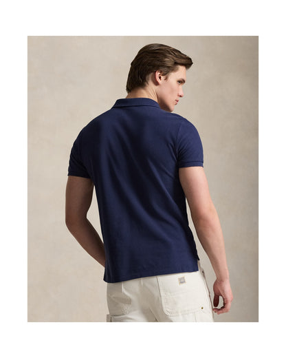 Custom Slim Polo Bear Mesh Polo Shirt