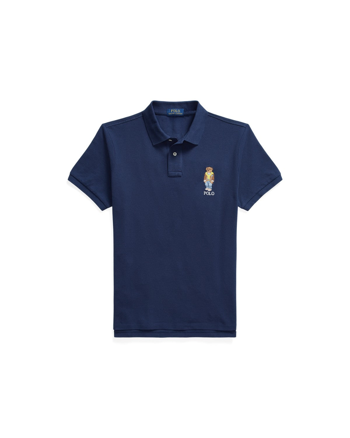 Custom Slim Polo Bear Mesh Polo Shirt