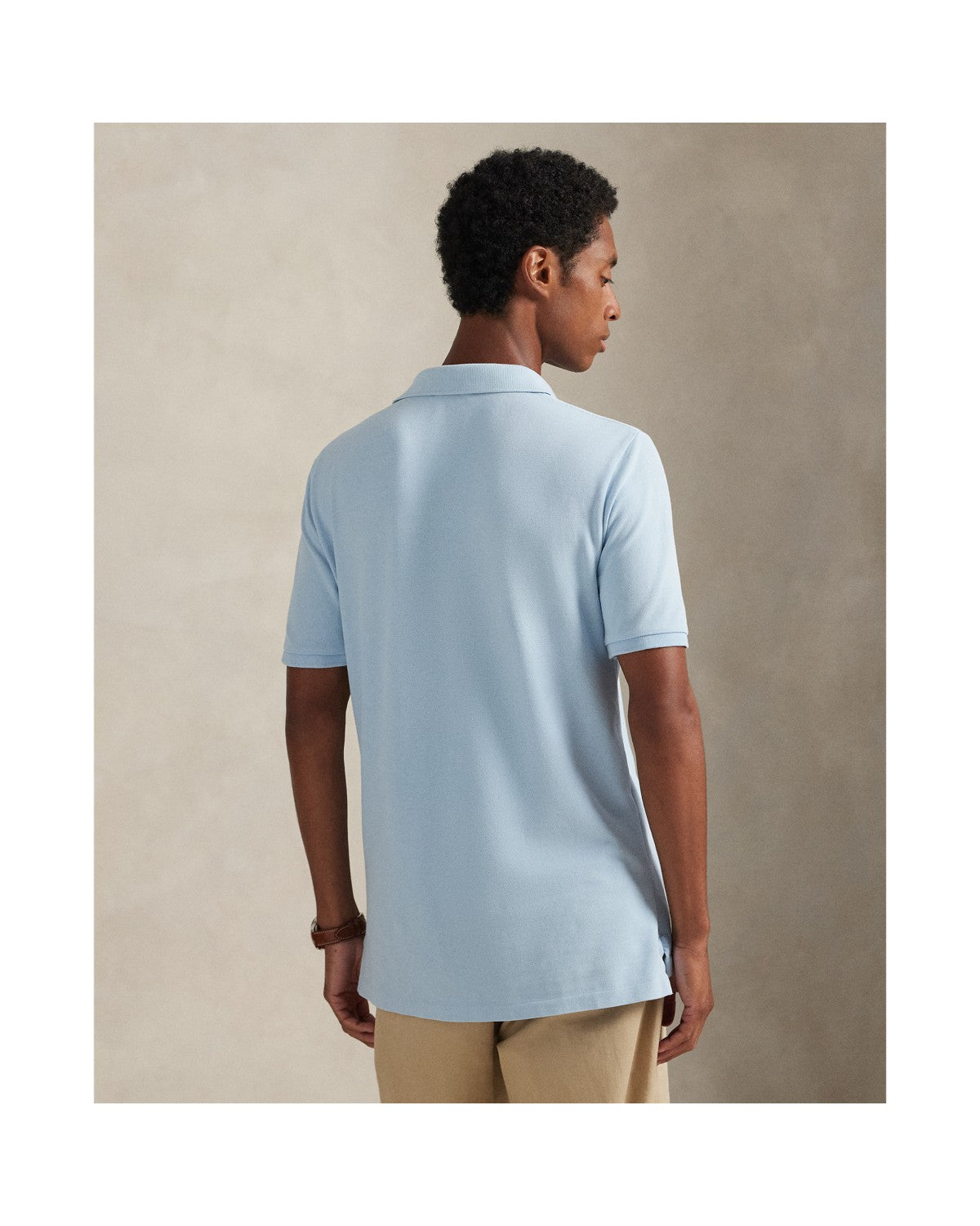 Custom Slim Polo Bear Mesh Polo Shirt