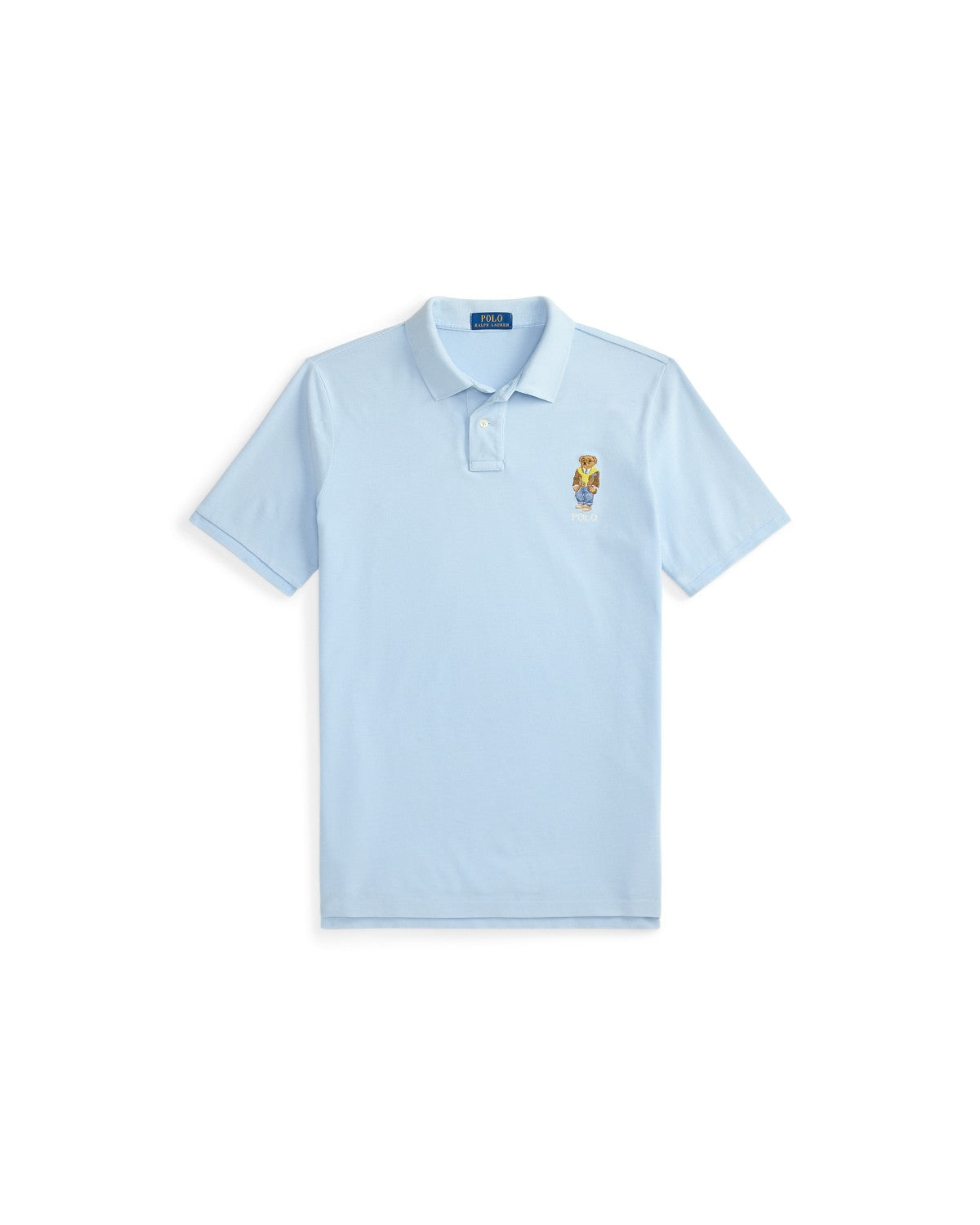 Custom Slim Polo Bear Mesh Polo Shirt
