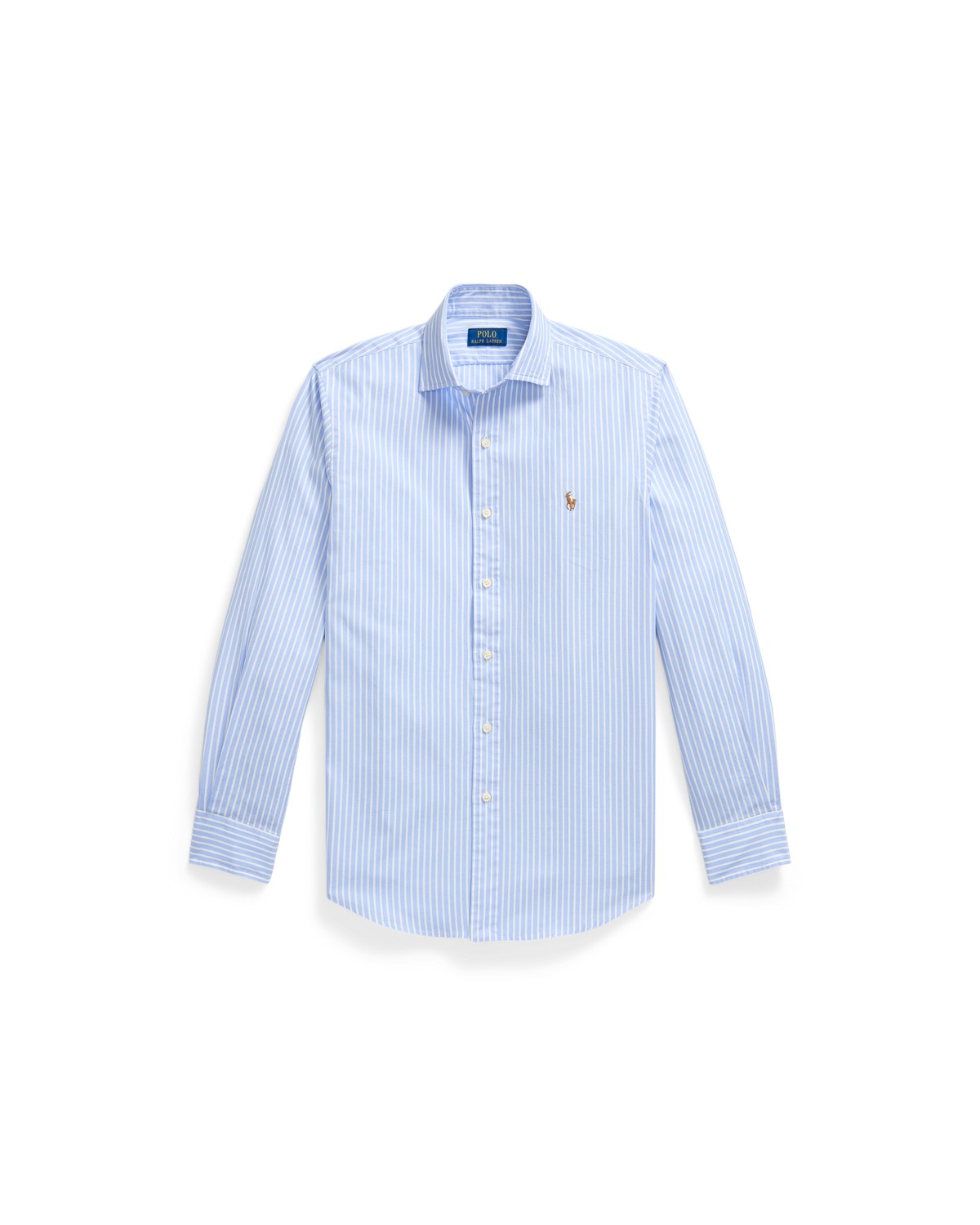 Custom Fit Striped Stretch Oxford Shirt