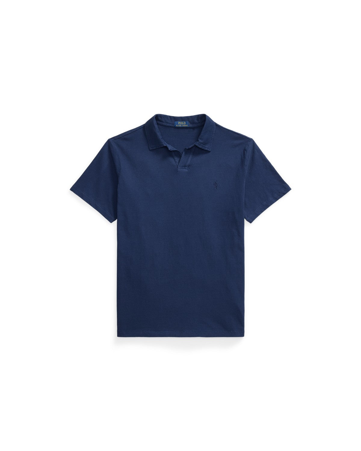 Standard Fit Cotton-Linen Polo Shirt